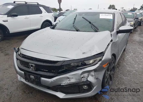 2020 Honda Civic Sport from USA, damaged, VIN 2HGFC2F88LH541714